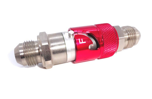 Quick Disconnect Fitting for Fuel Use - Titanium